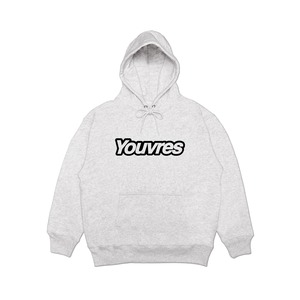 YOUVRES Edging logo sweat pullover hoodie(Oversize)