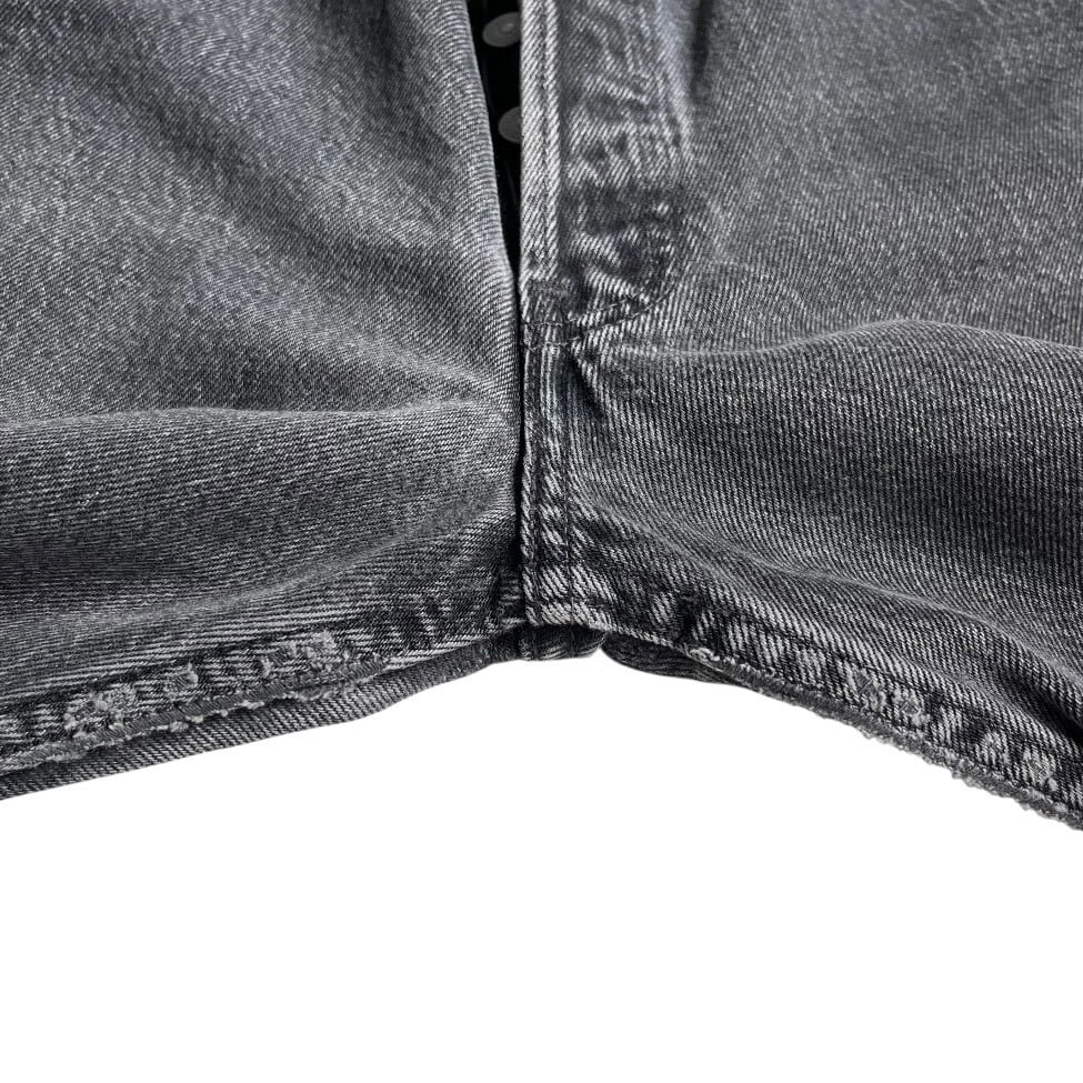 先染めブラックW30L30：90s Levis 501 リーバイス 501 デニム ジーンズ