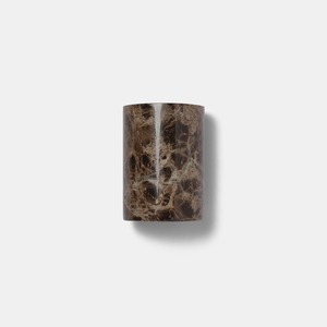 MARBLE TUMBLER - Emperador dark