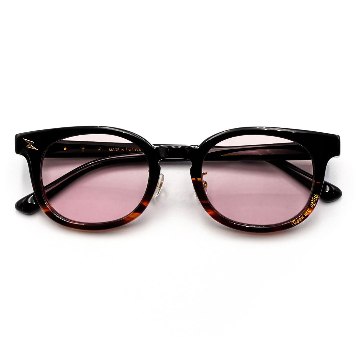 ⚡︎ Lilacレンズ / Open 2・Brown sasaフレーム ⚡︎