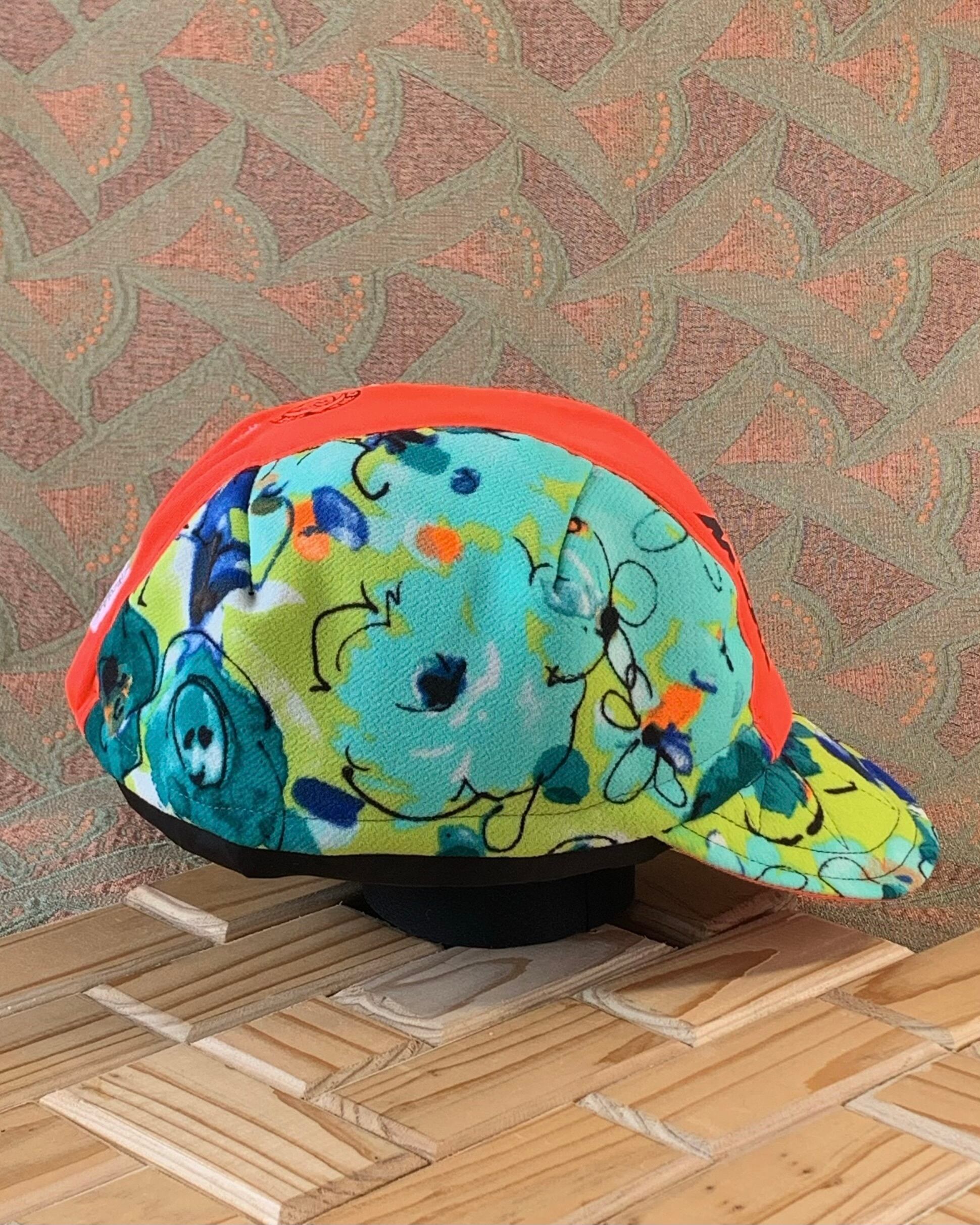 サイクルキャップ 蛍光レッド 蛍光グリーン | nuom upcycle