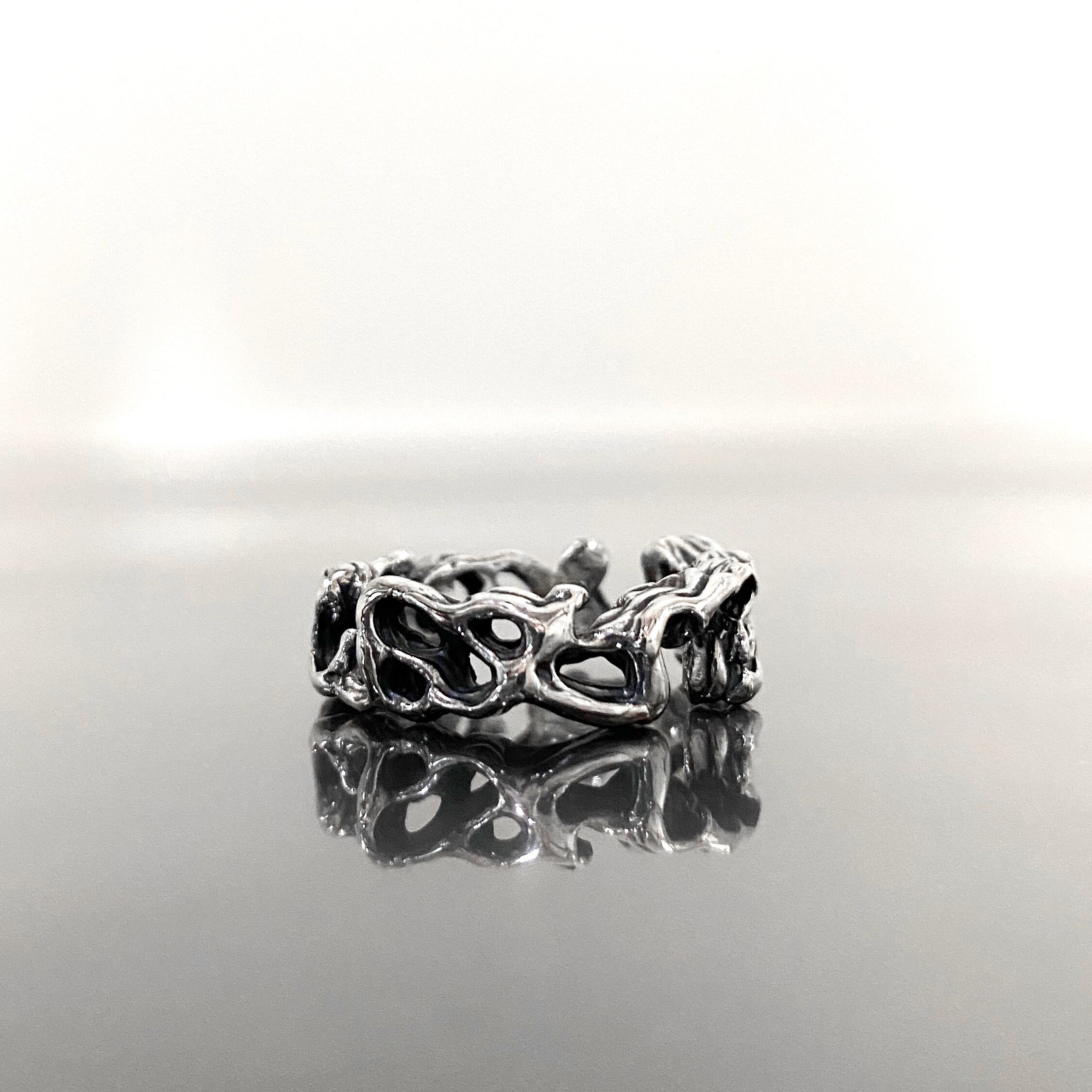 GODSIZE パルメットスクロールリング PALMETTE SCROLL RING / パルメットスクロールリング | GODSIZE