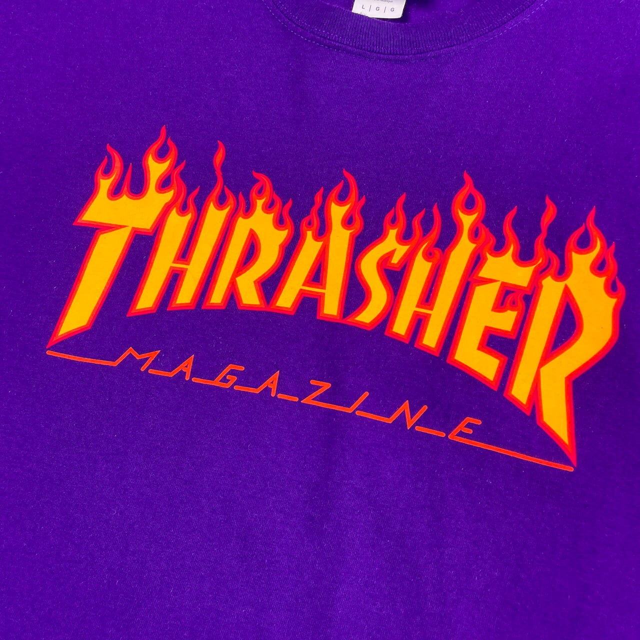 THRASHER FLAME LOGO スラッシャー フレイム ロゴTシャツ USA ...