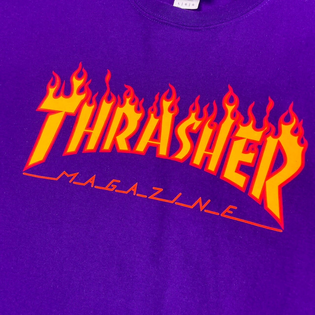 THRASHER FLAME LOGO スラッシャー フレイム ロゴTシャツ USA企画 