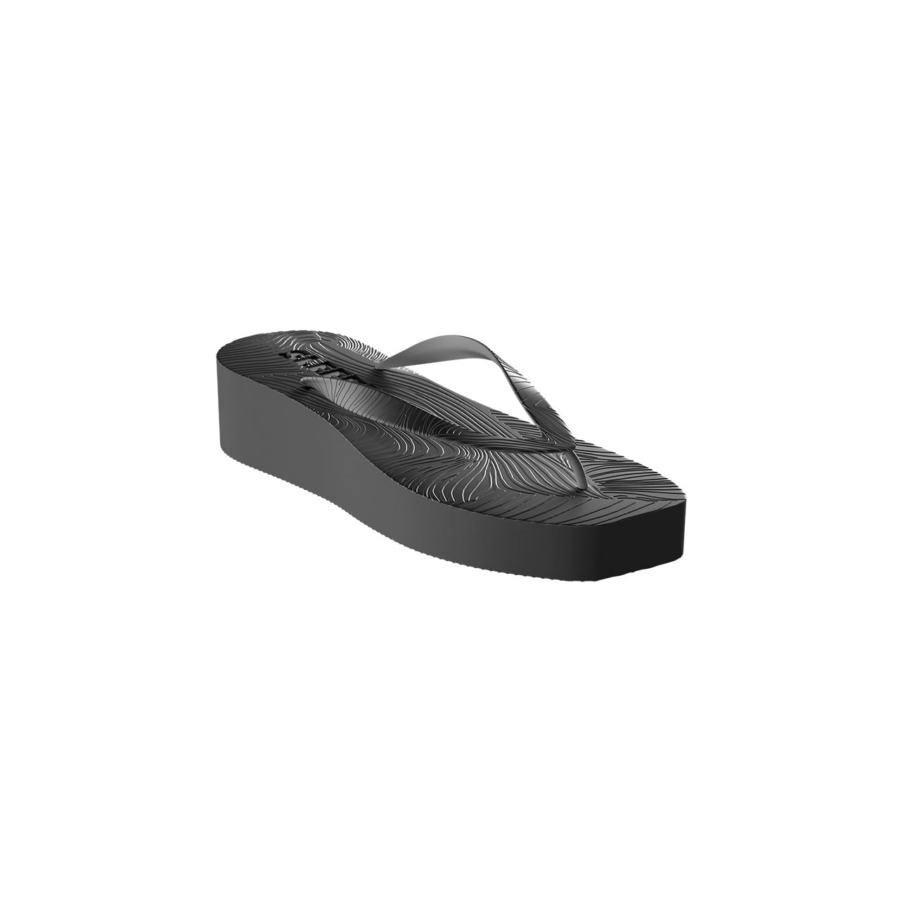 SLEEPERS - HIGH PLATFORM SANDALS in BLACK | 4311200108 | middi