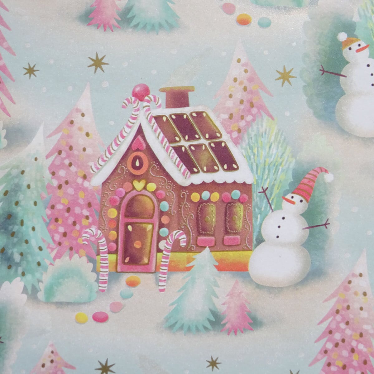 クリスマス ラッピングペーパー 包装紙 1089 9901 A 約50cm×70cm イタリア製