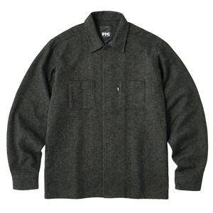 FTC / COTTON TWEED SHIRT OLIVE