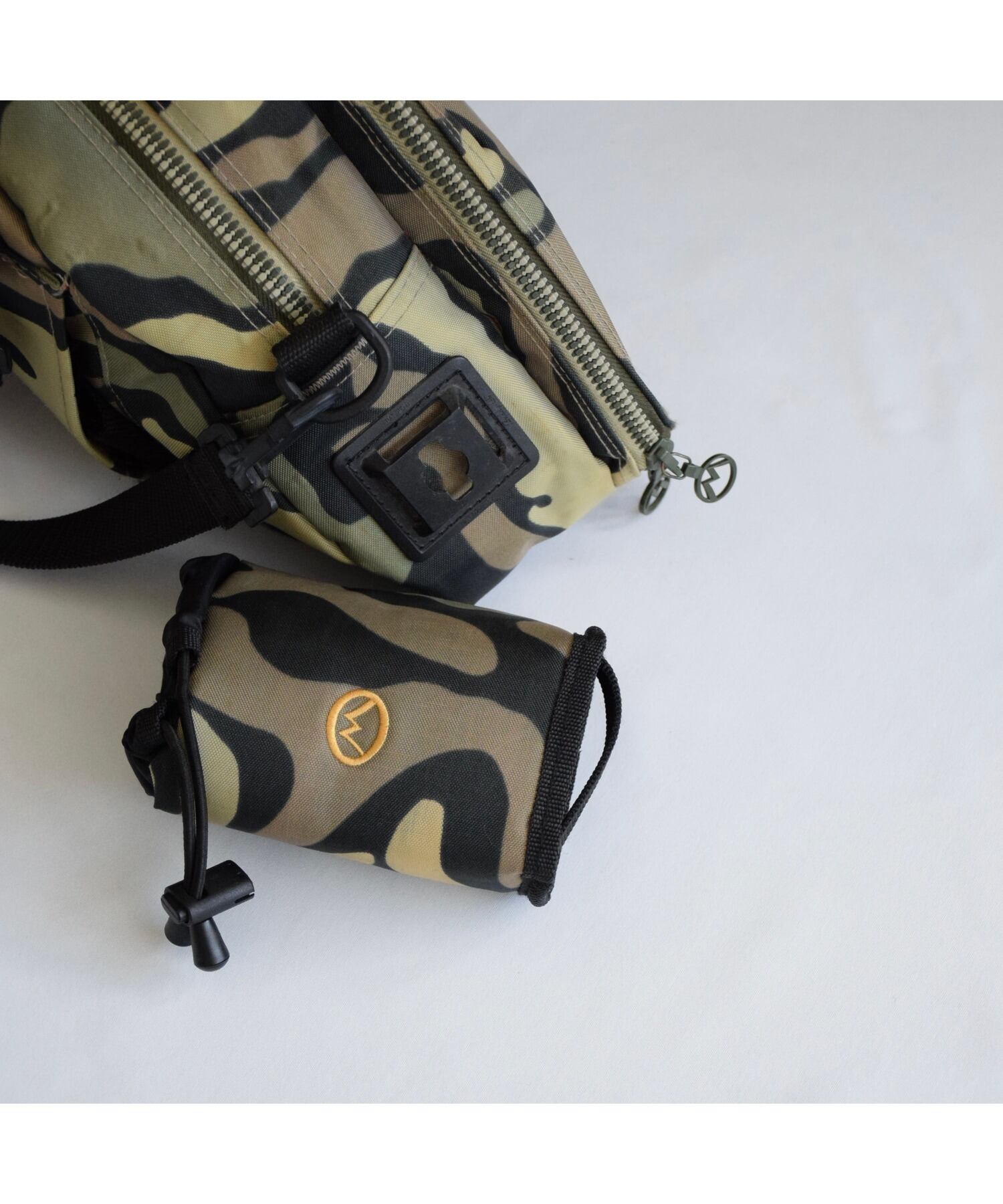 90's MAHARISHI “忍者タグ“3WAYカモフラージュバッグ カーキ マハリシ
