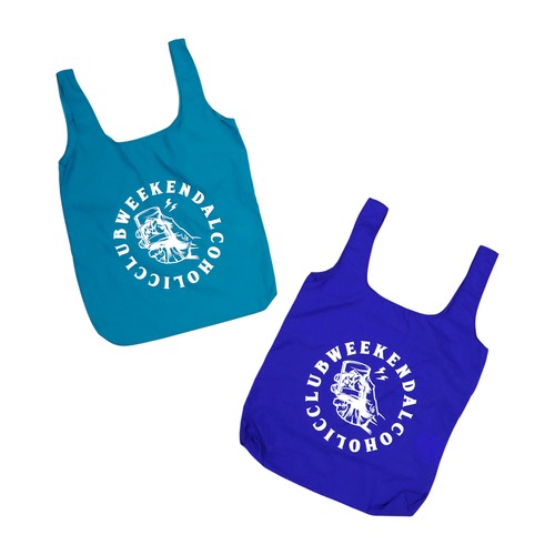 SLINK(スリンク) "WEEKEND ALCOHOLIC CLUB Nylon Pocketable Bag"
