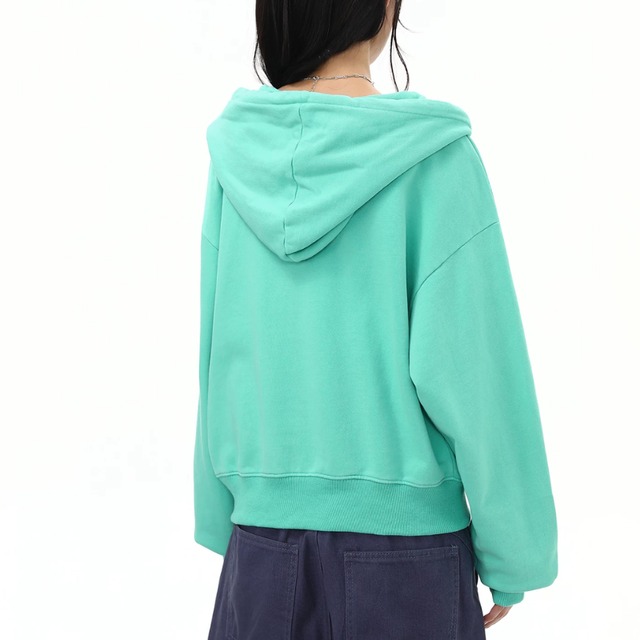 vintage logo color zip-up hoodie　ヴィンテージロゴカラージップパーカー　J2152