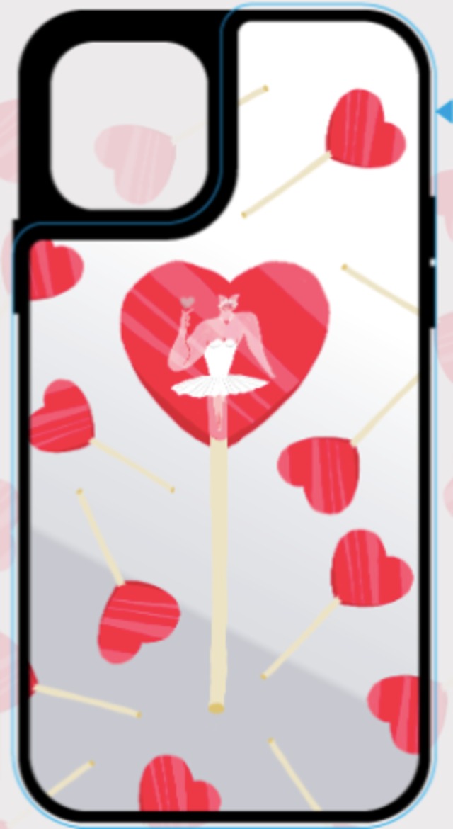 リクエスト耐衝撃グリップミラーケース