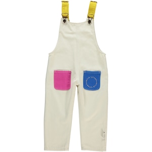 残り1点(3Y)piupiuchick / Multi color overalls / Kids