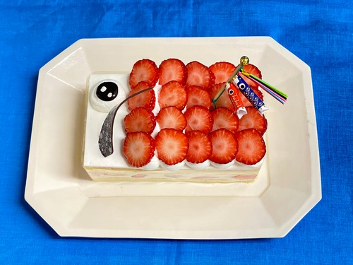 鯉のぼりシャンティーフレーズ　大サイズ 画像