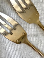 カトラリーセット　フォークとサーバー　フォーク12本　ケーキサーバー1本　シルバープレート　銀細工　12twdt31