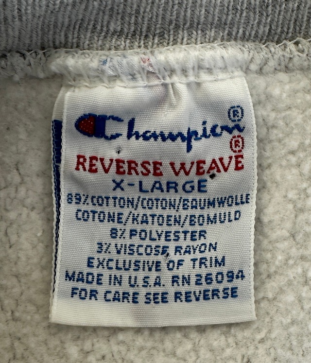 -Champion- Vintage 90s XL LAKERS Reverse Weave Sweat made in USA