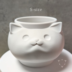 猫鉢【S・白猫】
