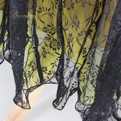 社交ダンス 衣装 スタンダード ドレス ワンピース パーティドレス un×Ⅱ 黄色 黒 ブラック系 イエロー系 レース 花柄 長袖 バイカラー ロングドレス パーティー ワンピース スパンコール 派手 おしゃれ エレガント フォーマル ダンス衣装 レディース ルームウェア きれいめ 大人可愛い 謝恩会 冠婚葬祭 旅行 結婚式 用途多様 お洒落 体型カバー セクシー 透け感 伸縮性