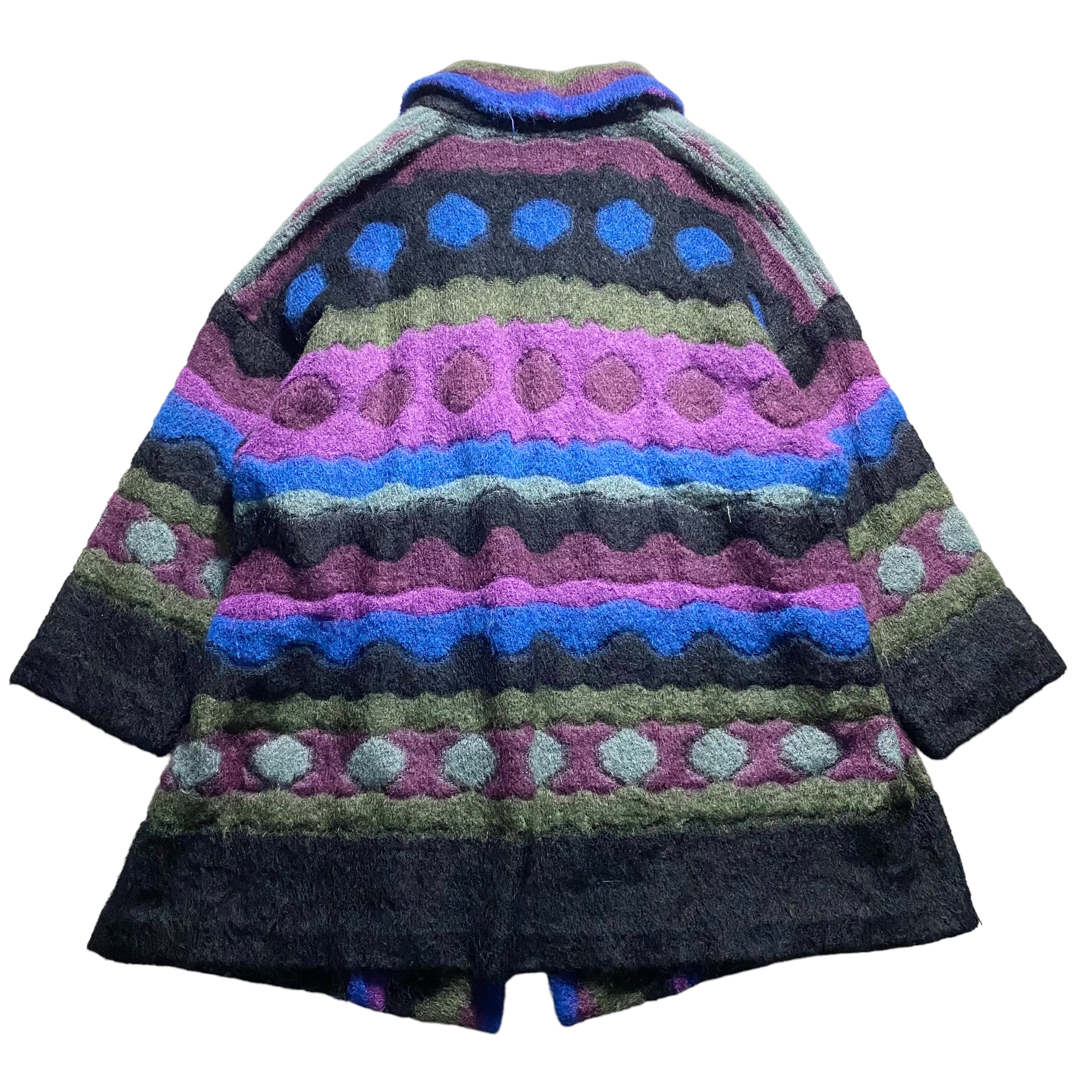 MISSONI shawl collar mohair knit jacket | NOIR ONLINE