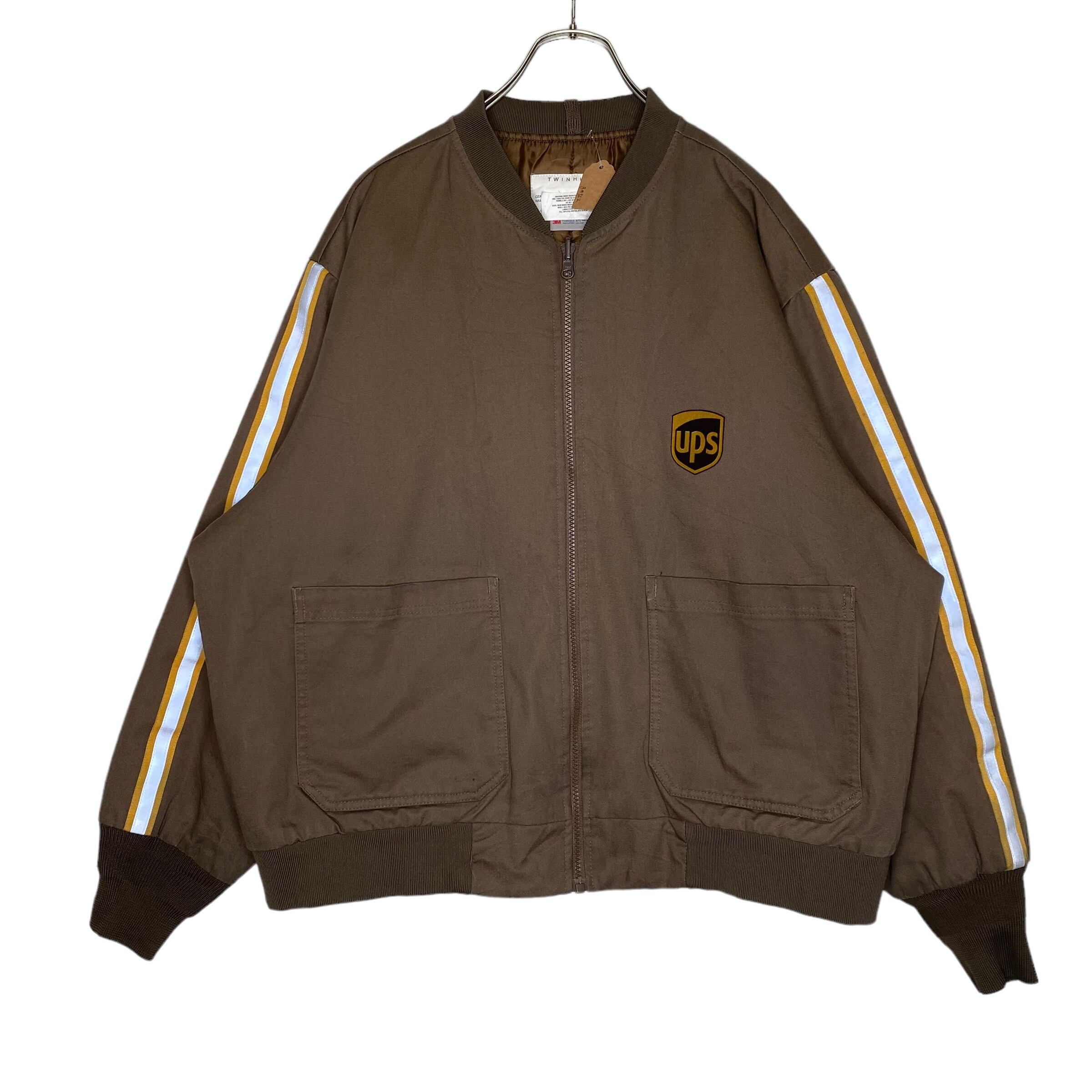 リフレクター】 TWIN HILL ワークジャケット XL UPS ワッペン 