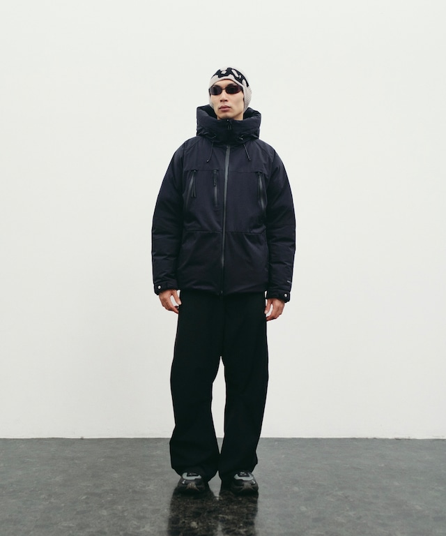 YDOT /  YU41801 DN TECH DOWN JACKET / WP(BLACK)