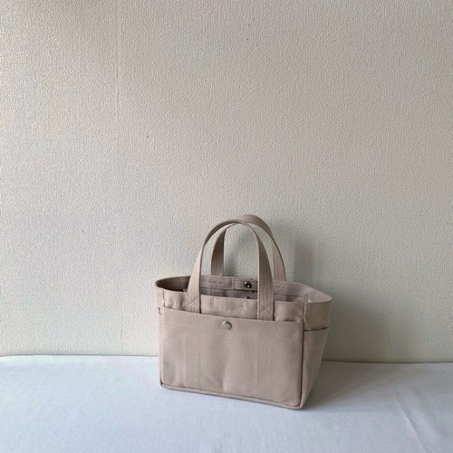 【全6色】「ボックストート」ミニサイズ／アルマダ8号帆布【受注制作】