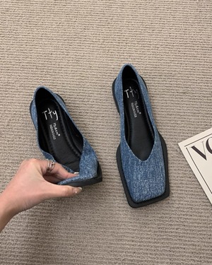 アーバンスクエアシューズ 6color A0417