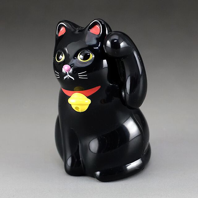 黒猫様 御専用 てのりねこ （黒） | ねこや工業