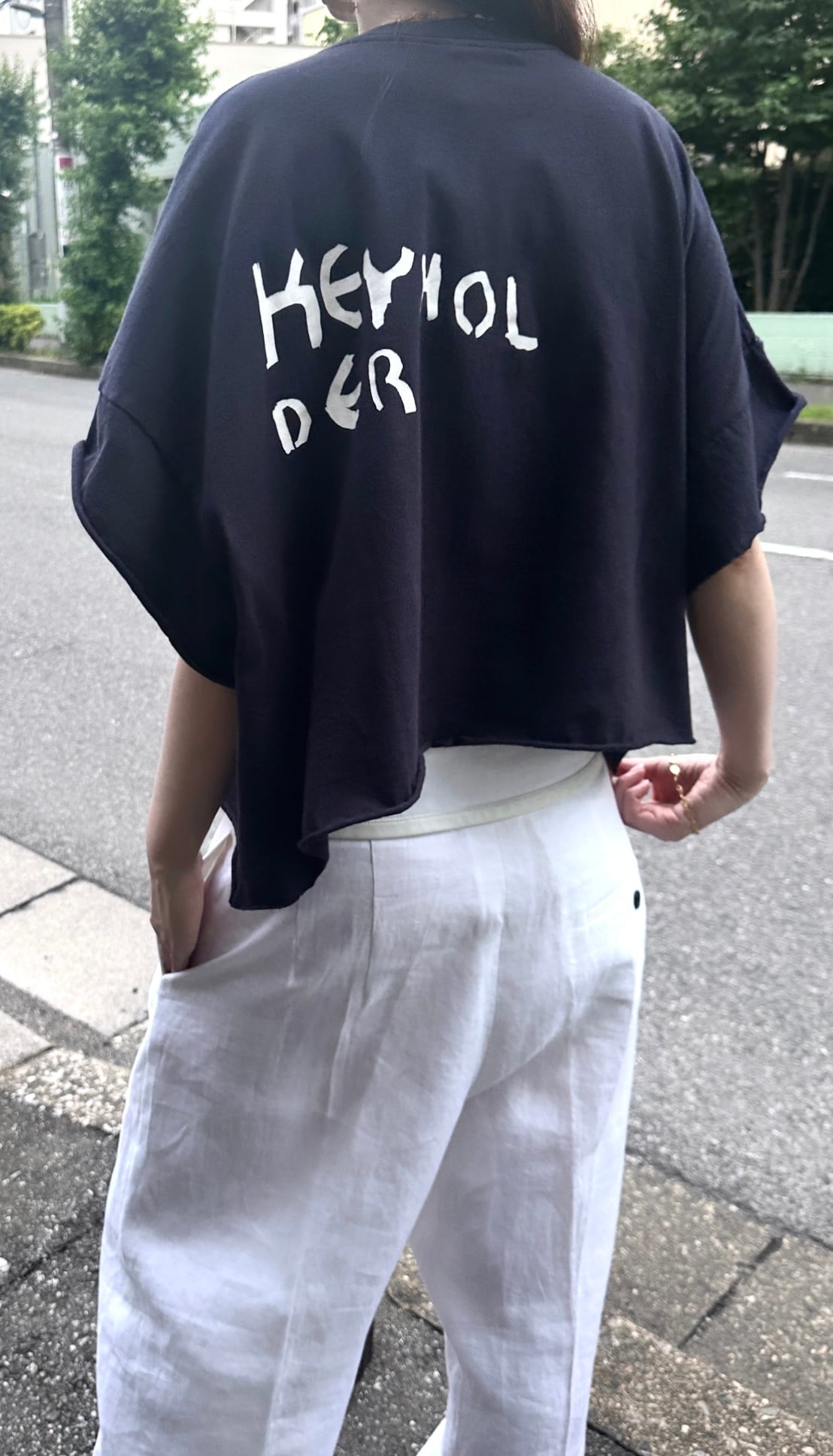 KEYHOLDER  [EXCLUSIVE ：CUT OFF TEESHIRTS]