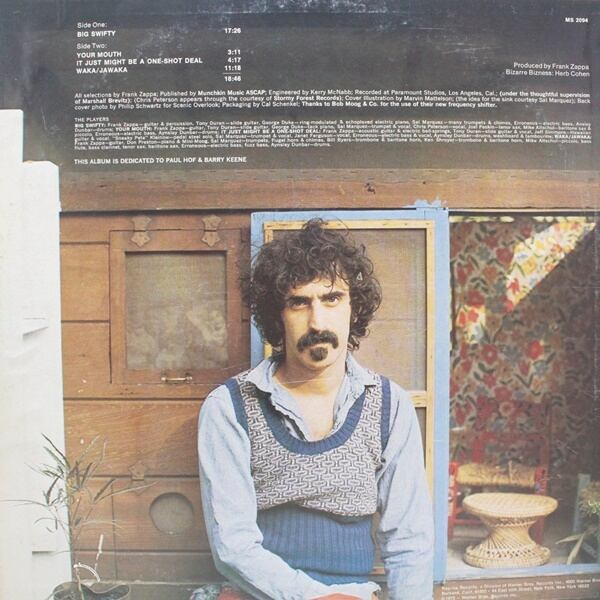 Frank Zappa / Waka / Jawaka - Hot Rats [MS 2094] - 画像2