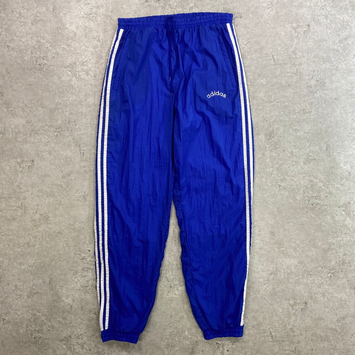 90年代 adidas アディダス ナイロン ウォームアップパンツ メンズM相当