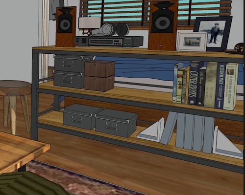 オーダー専用 シェルフ & カウンターテーブル