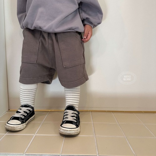 【即納】 minirobe slav half pants ① min_b_1