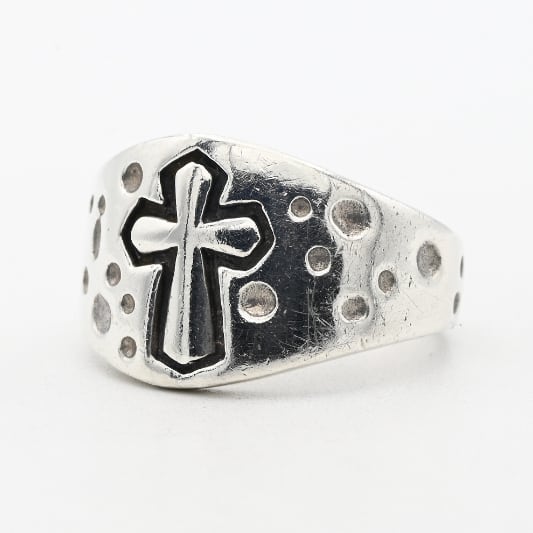Cutting Out Cross Motif Top Ring #12.5 / Canada