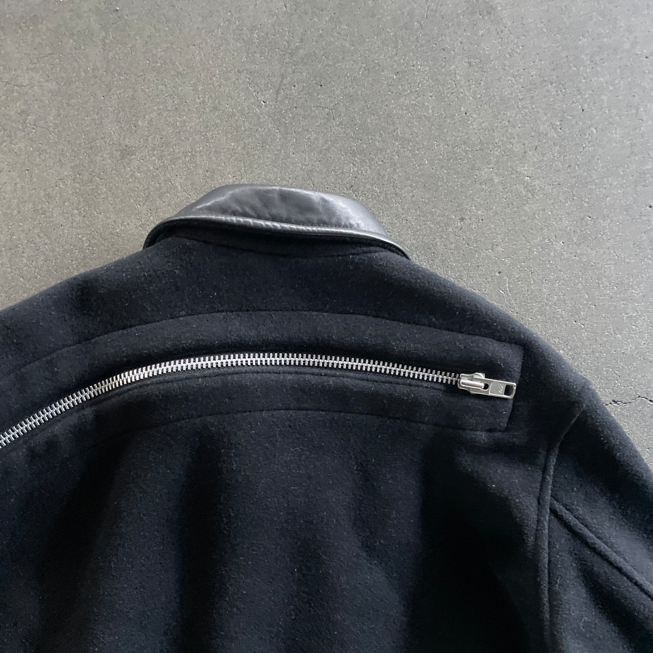 2004aw yohji yamamoto pour homme 6.1 the men back zip jacket 3  