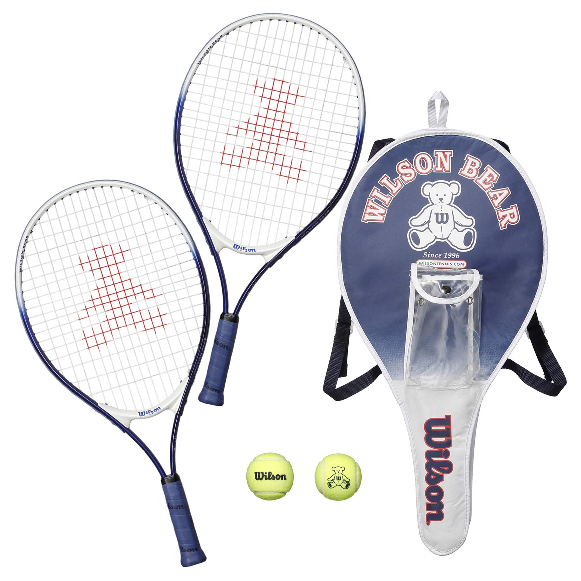 SMILE.F　ウィルソンテニスラケット　XP-0　2本セット Wilson(ウイルソン) テニス ラケット セット ベア ラケット2本 +