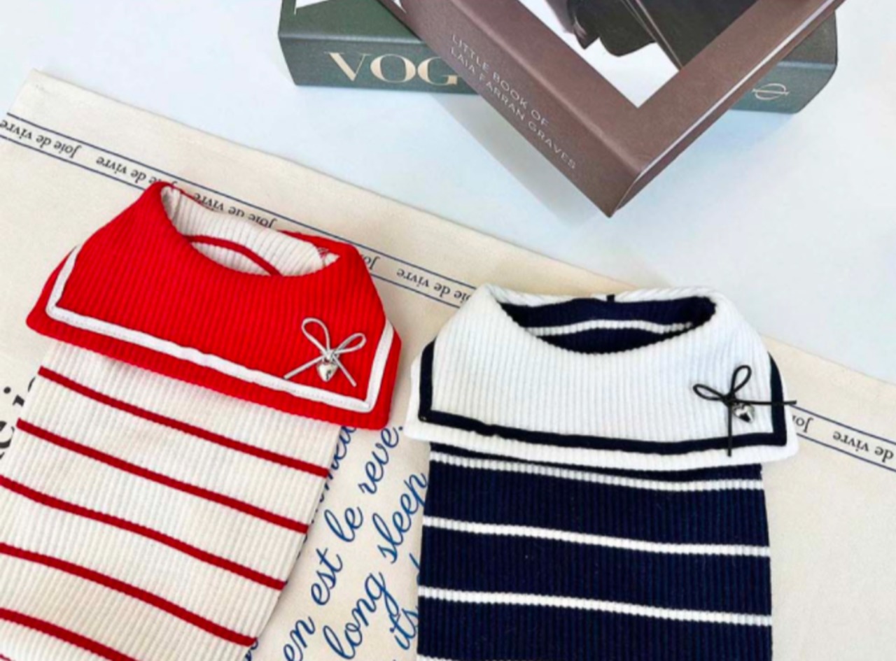 即納【pecoramou select】 Marine T-shirt（Navy）