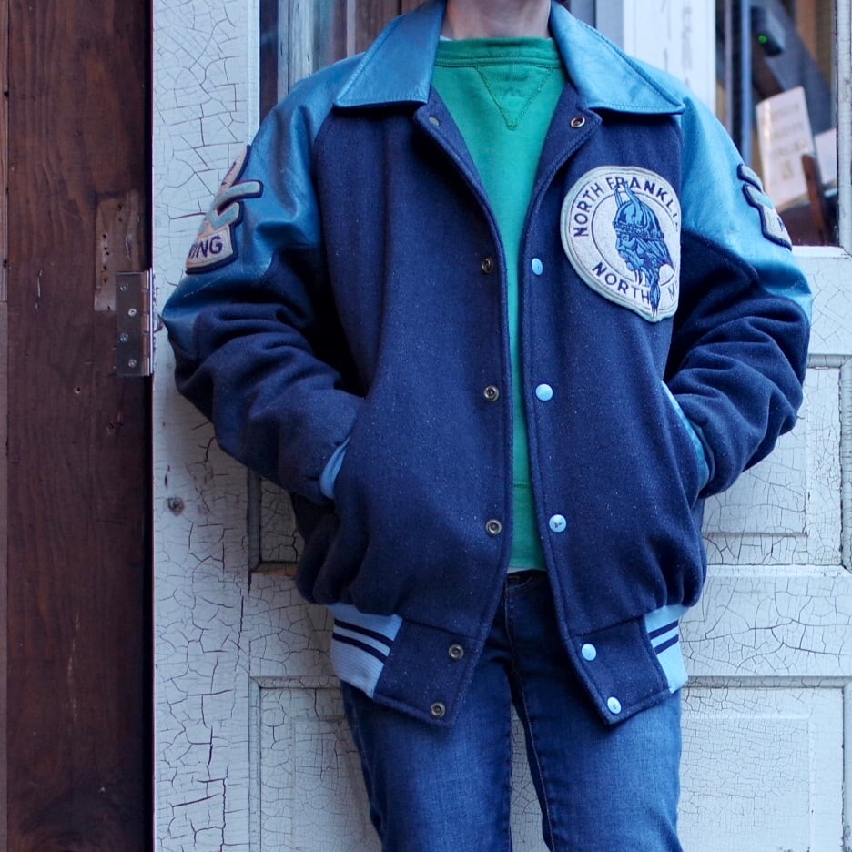 80's Varsity Jacket / 80年代 バーシティー ジャケット / スタジャン ...