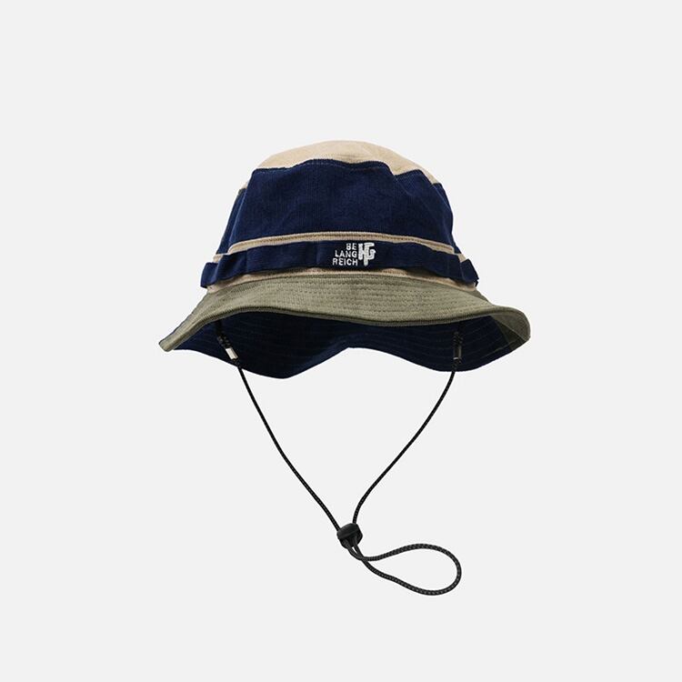 ★MOSAIC COLOR DESIGN SHORT BRIM HAT　　　A0558