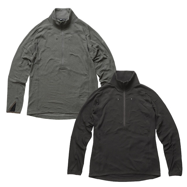 POWERGRID HALF ZIP SHIRTS / パワーグリッドハーフジップシャツ