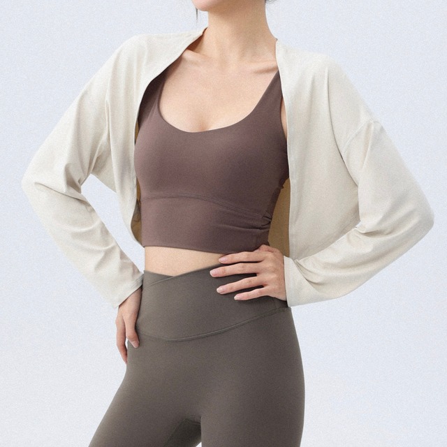 Long Sleeve Cropped Cardigan  BM0067