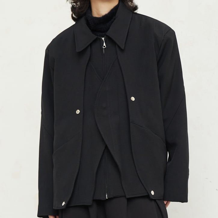 ジッパーショートジャケット ジャケット 10042