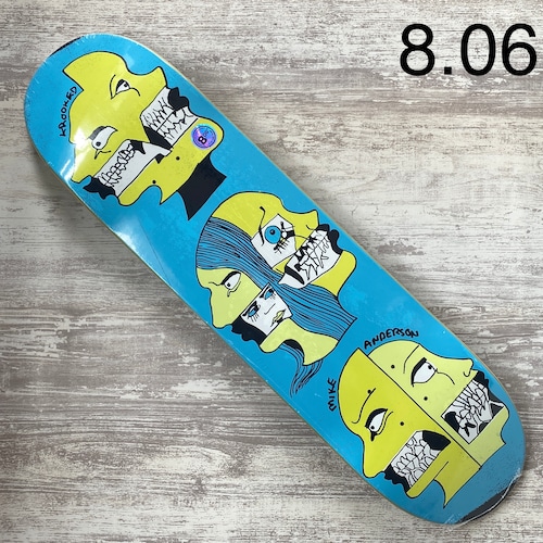 【KROOKED】  MANDERSON TWO FACE  8.06inch
