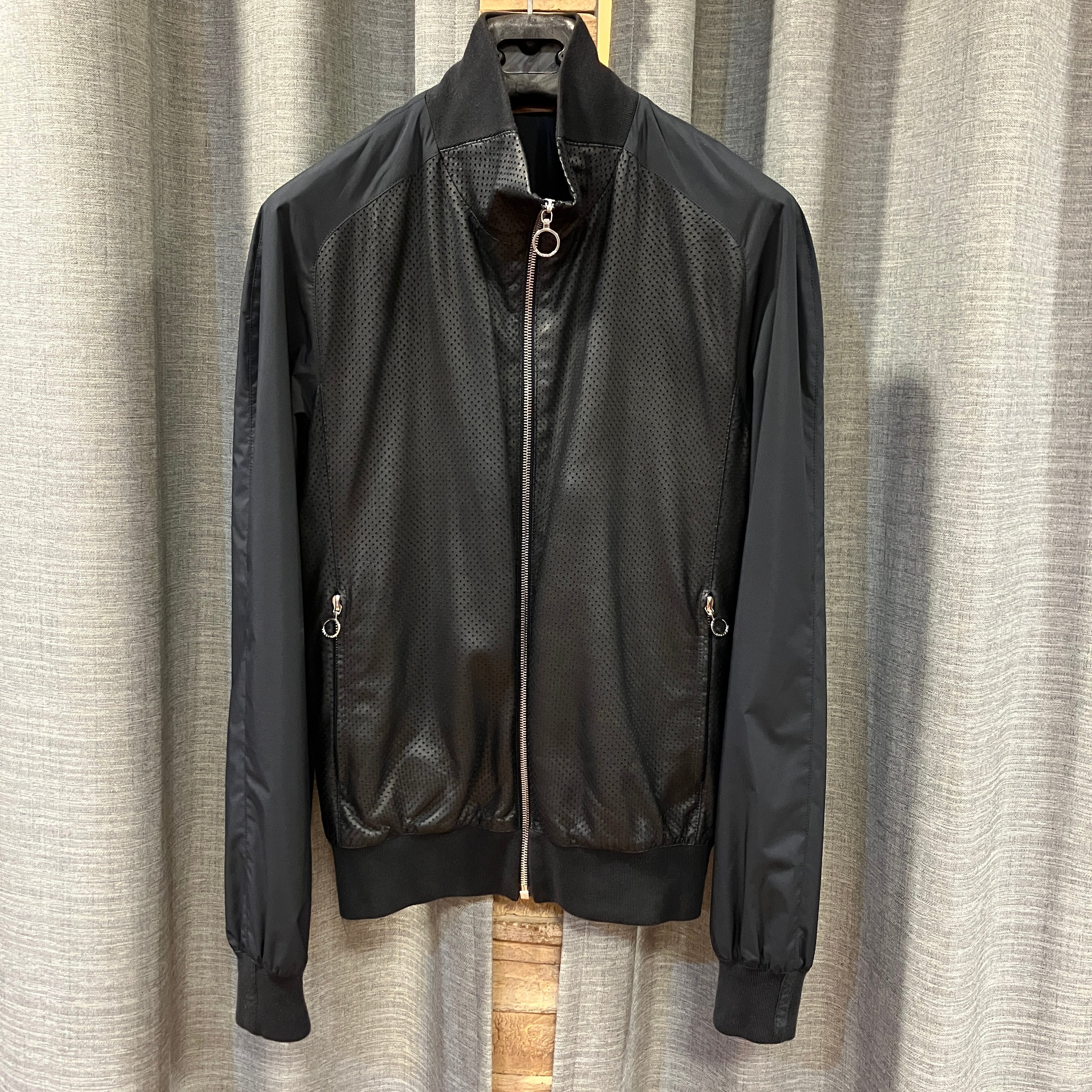 SERAPHIN LEATHER/NYLON BLOUSON 《44》 | safarionline