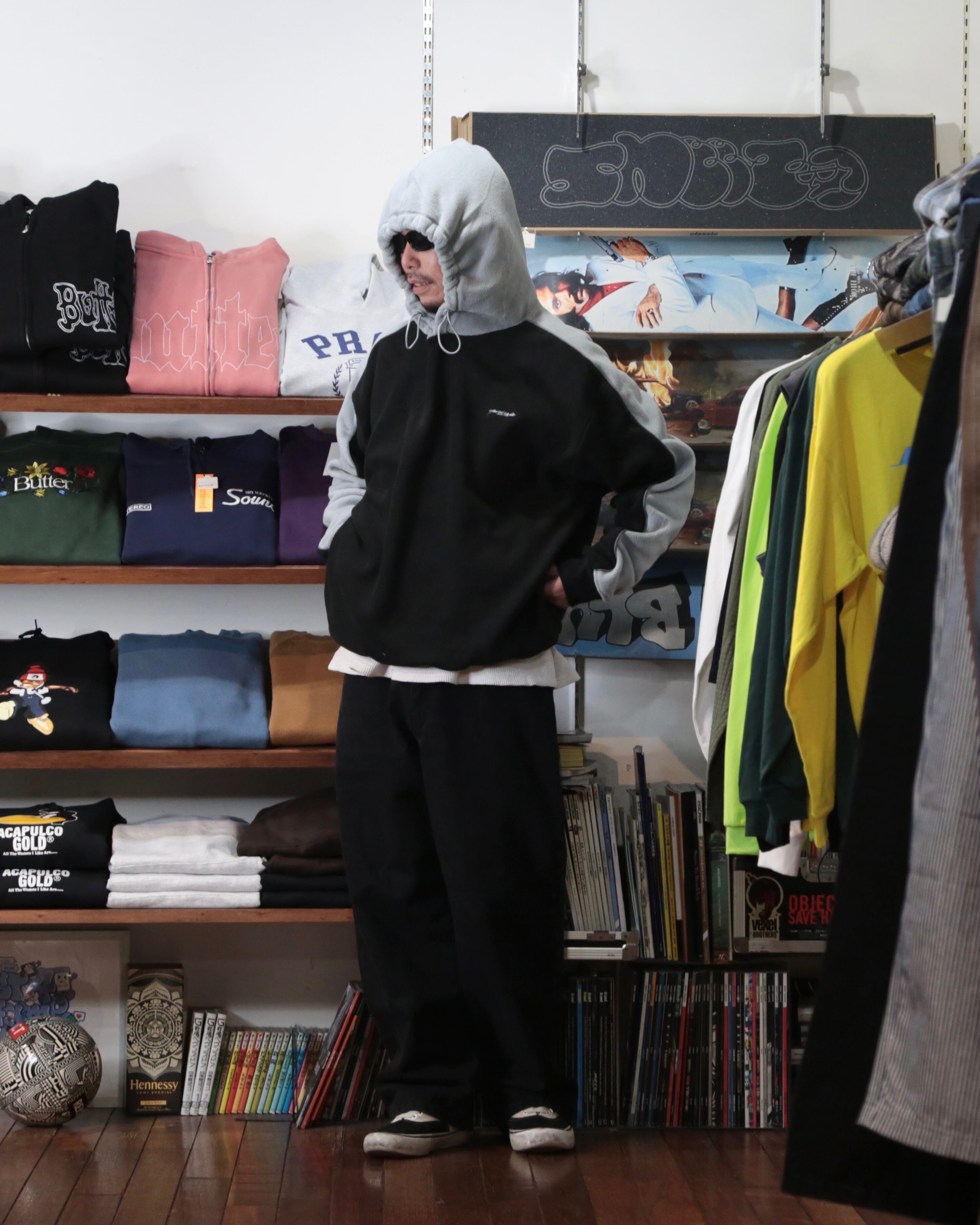 YARDSALE｜Athletic Fleece -Black- | PROOF
