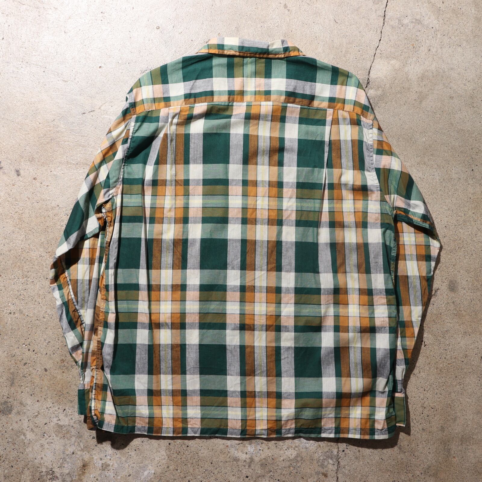 美品 L 60s Towncraft コットン チェックシャツ タウンクラフト | ENCOUNT 