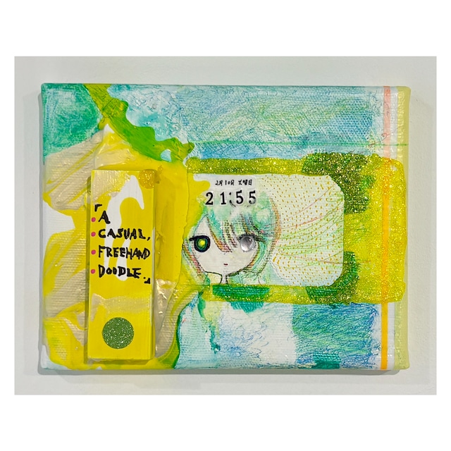 タニモト 大作　楽描/ラクにエガいた、感じのラクガキ。