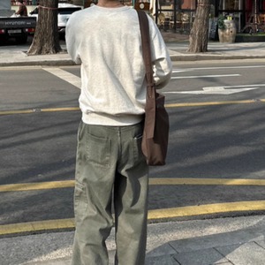 ヘンリーネックロングTシャツ　0825