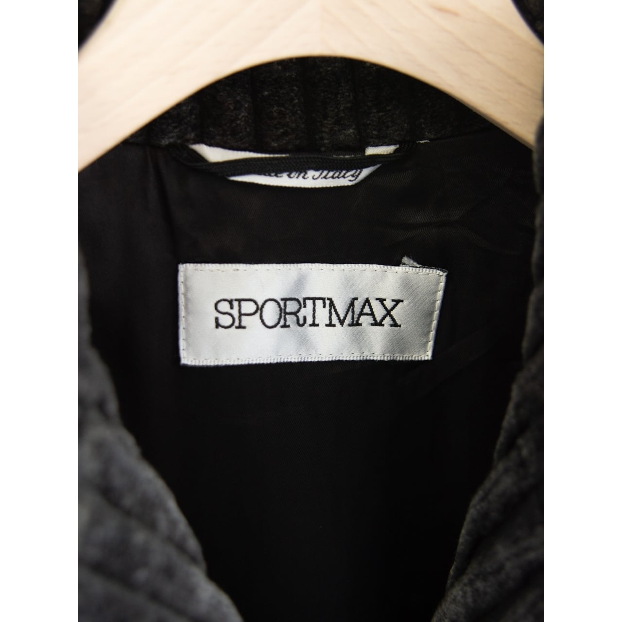 【MaxMara SPORTMAX】Made in Italy 100% Cotton Corduroy Double Jacket（マックスマーラ スポーツマックス イタリア製 太畝コーデュロイダブルジャケット コート）