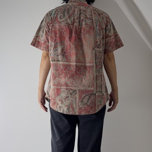 Ralph Lauren Paisley S/S Shirt [L] 古着