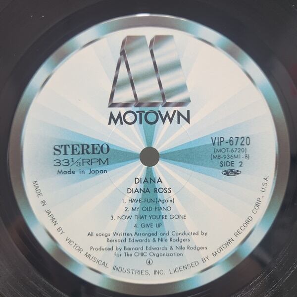 Diana Ross / Diana [VIP-6720, MOT-6720] - 画像5